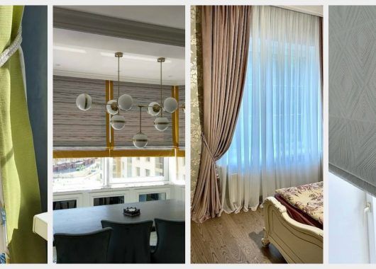 пошив портьер и штор ампир декор москва