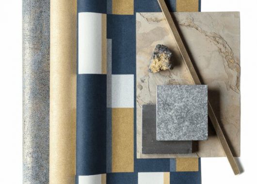 Многогранная геометрия новая коллекция обоев Prisma от Khroma