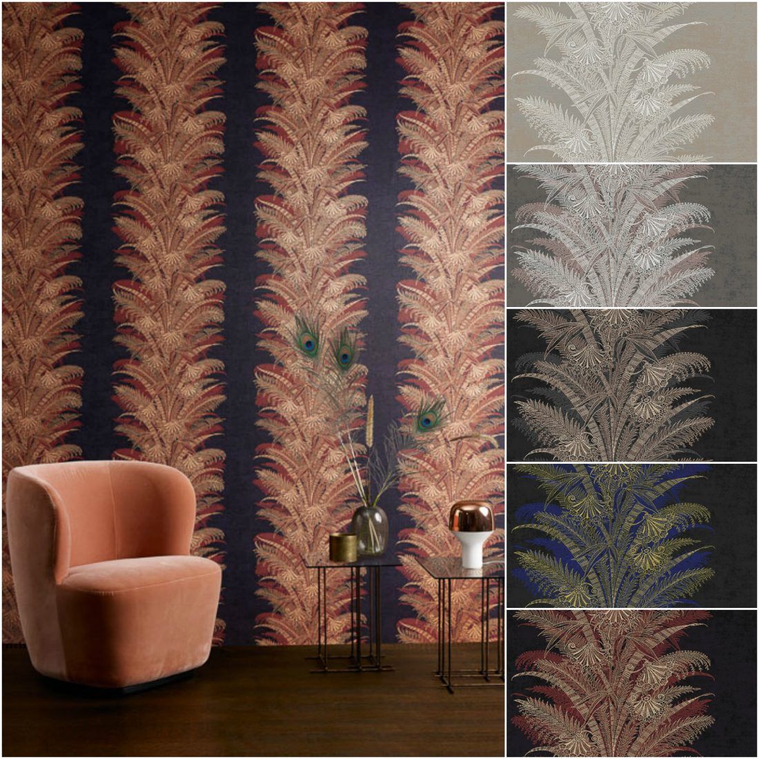 Ампир Декор Мануфактура 5 обои Cabinet of Curiosities Khroma