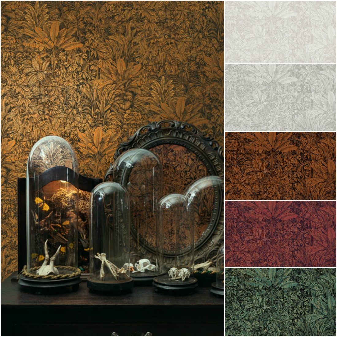 Ампир Декор Мануфактура 5 обои Cabinet of Curiosities Khroma