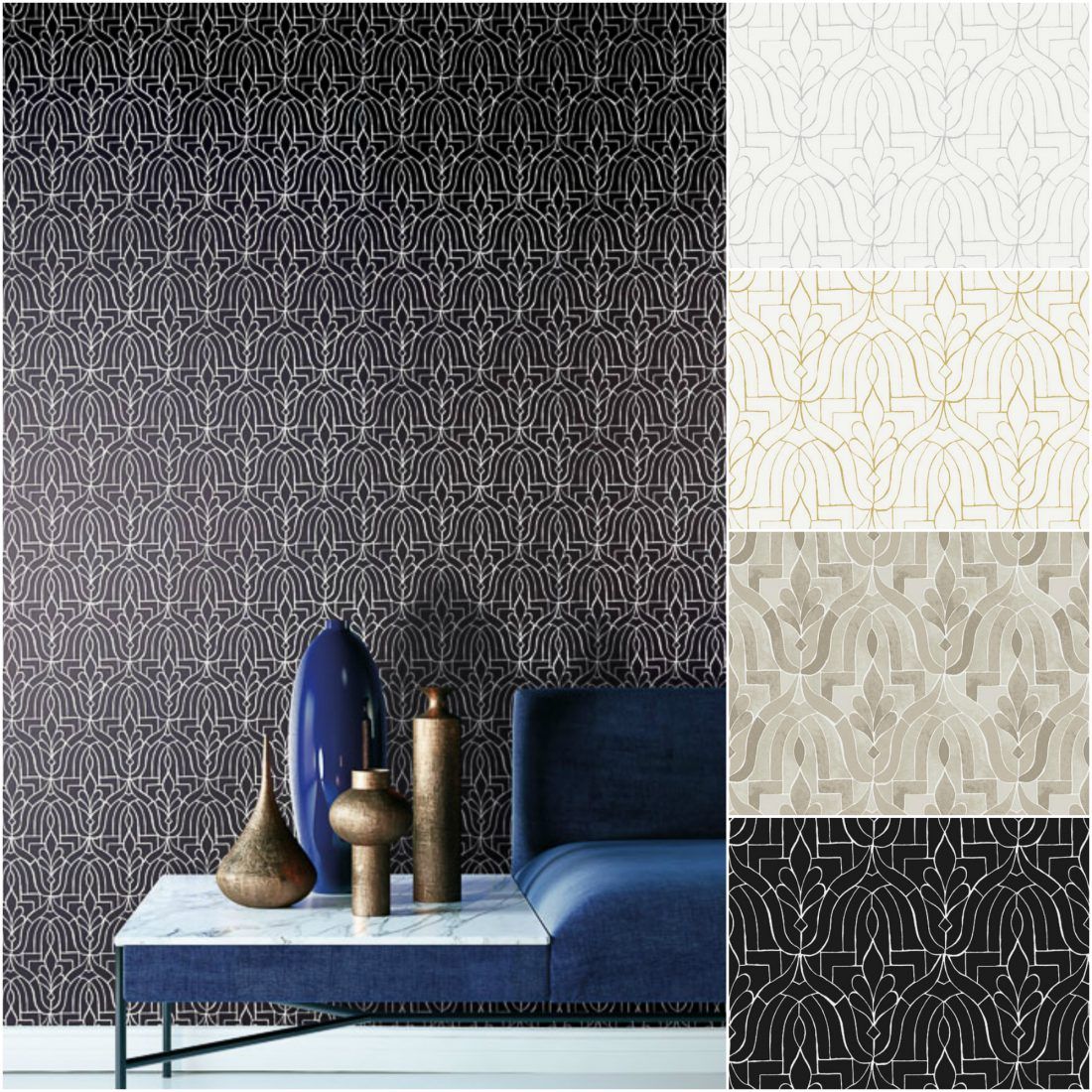 Ампир Декор Мануфактура 5 обои 1001 Nights Khroma Zoom