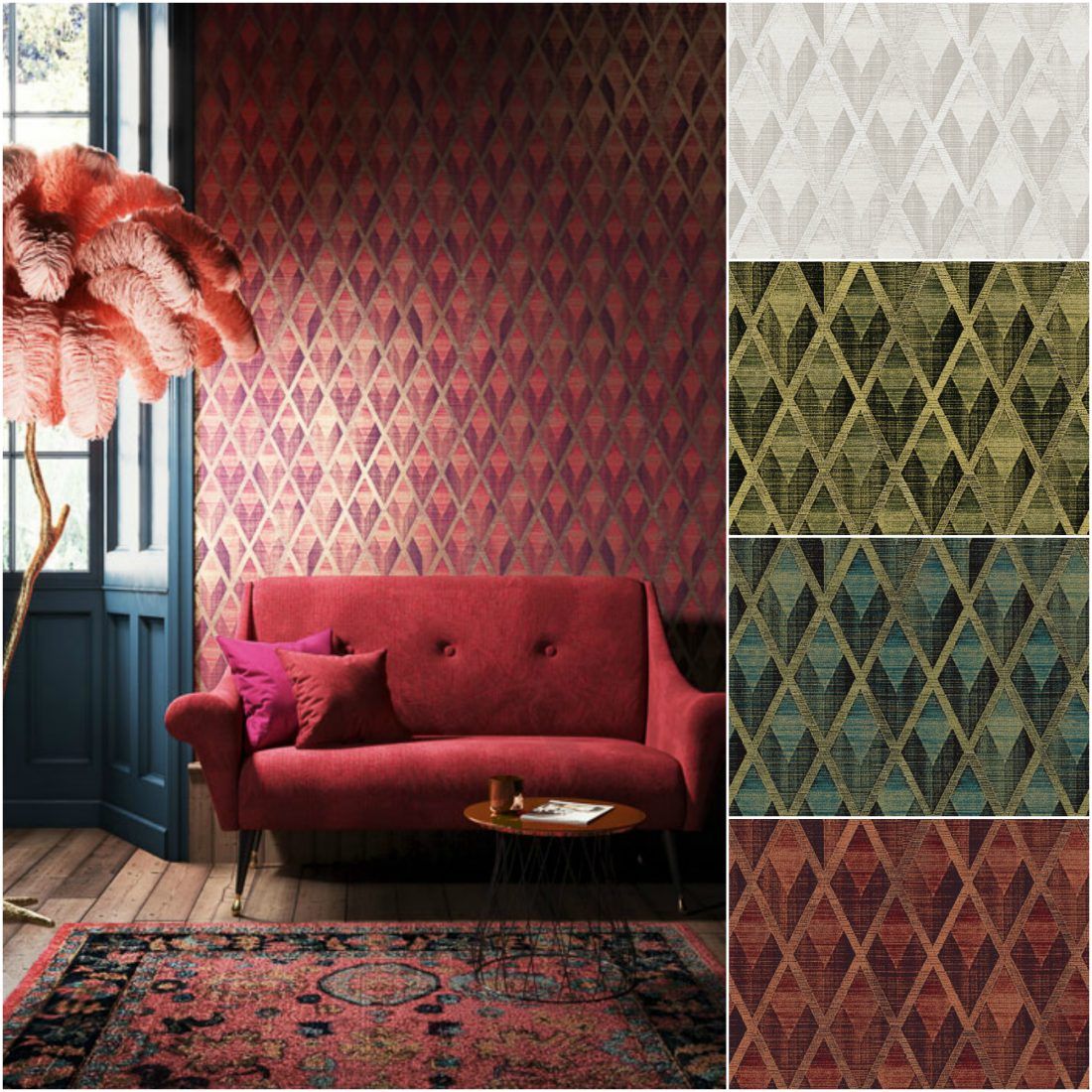 Ампир Декор Мануфактура 5 обои Cabinet of Curiosities Khroma