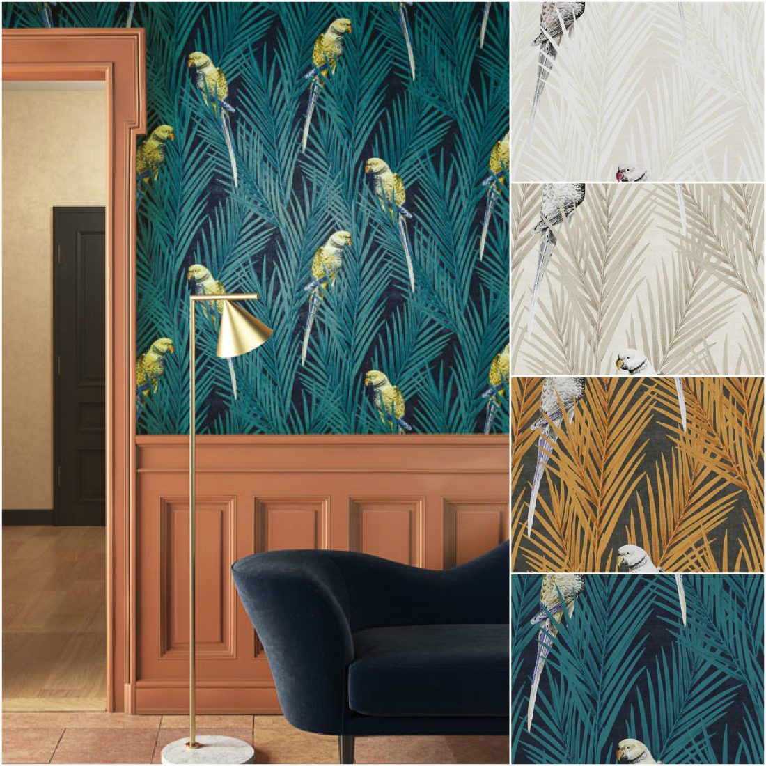 Ампир Декор Мануфактура 5 обои Cabinet of Curiosities Khroma