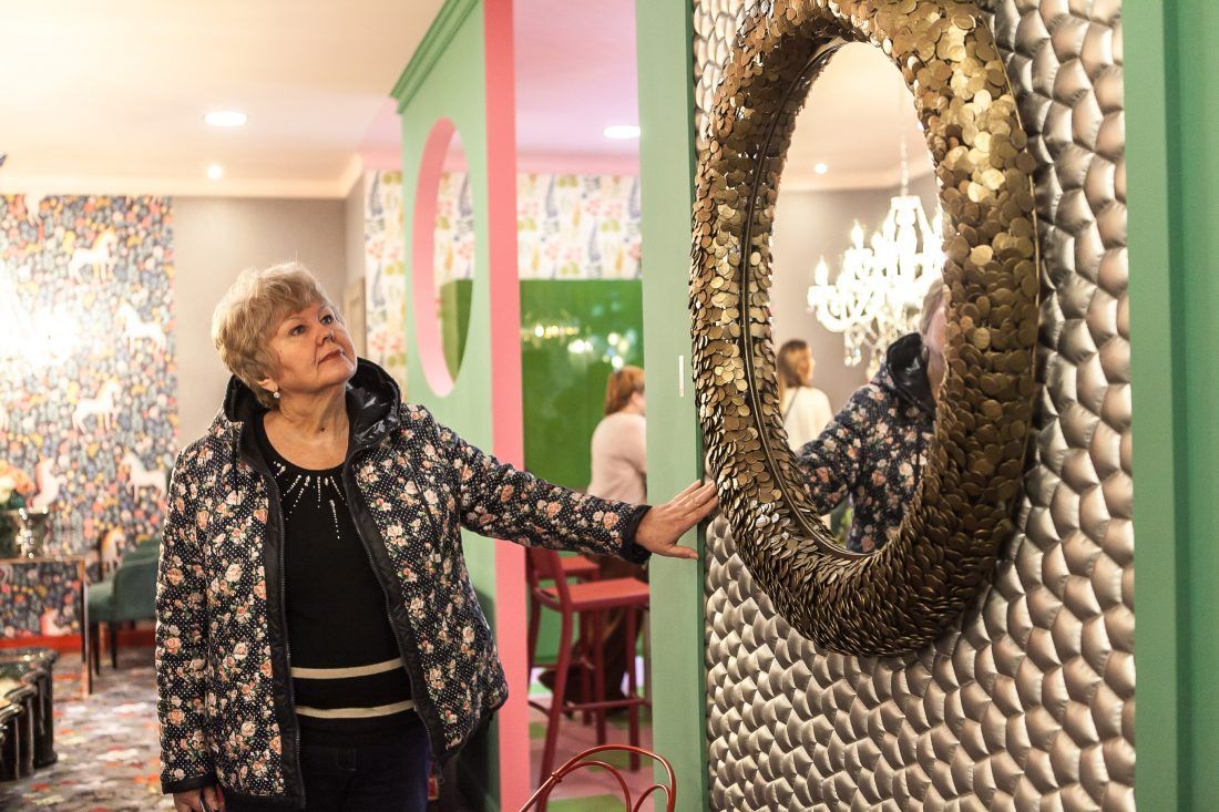 стеновые панели мягкие стеганые обои Chesterwall Ампир Декор Мануфактура 5