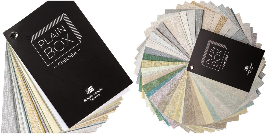 Ампир Декор Sample Simple Service Plainbox однотонные обои