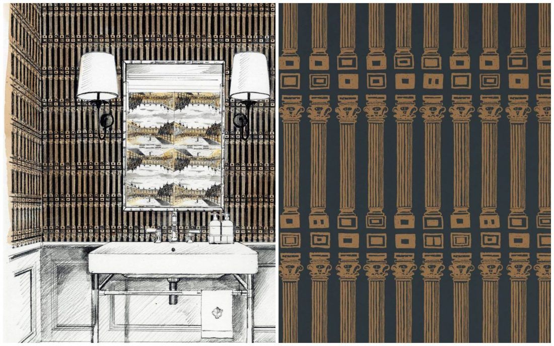 Ампир Декор Мануфактура 5 обои Palladio Volume I Zoffany