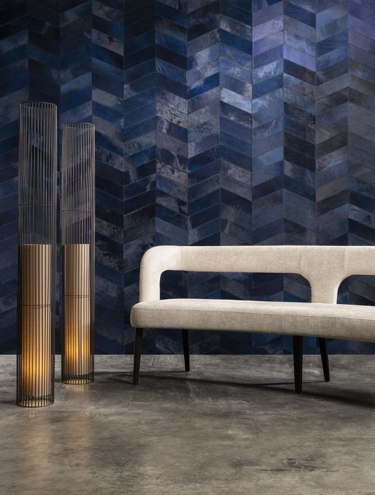 коллекция обоев Les Cuirs, дизайн Montage