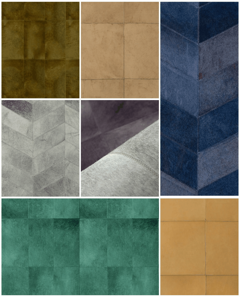 коллекция обоев Les Cuirs бренда Arte