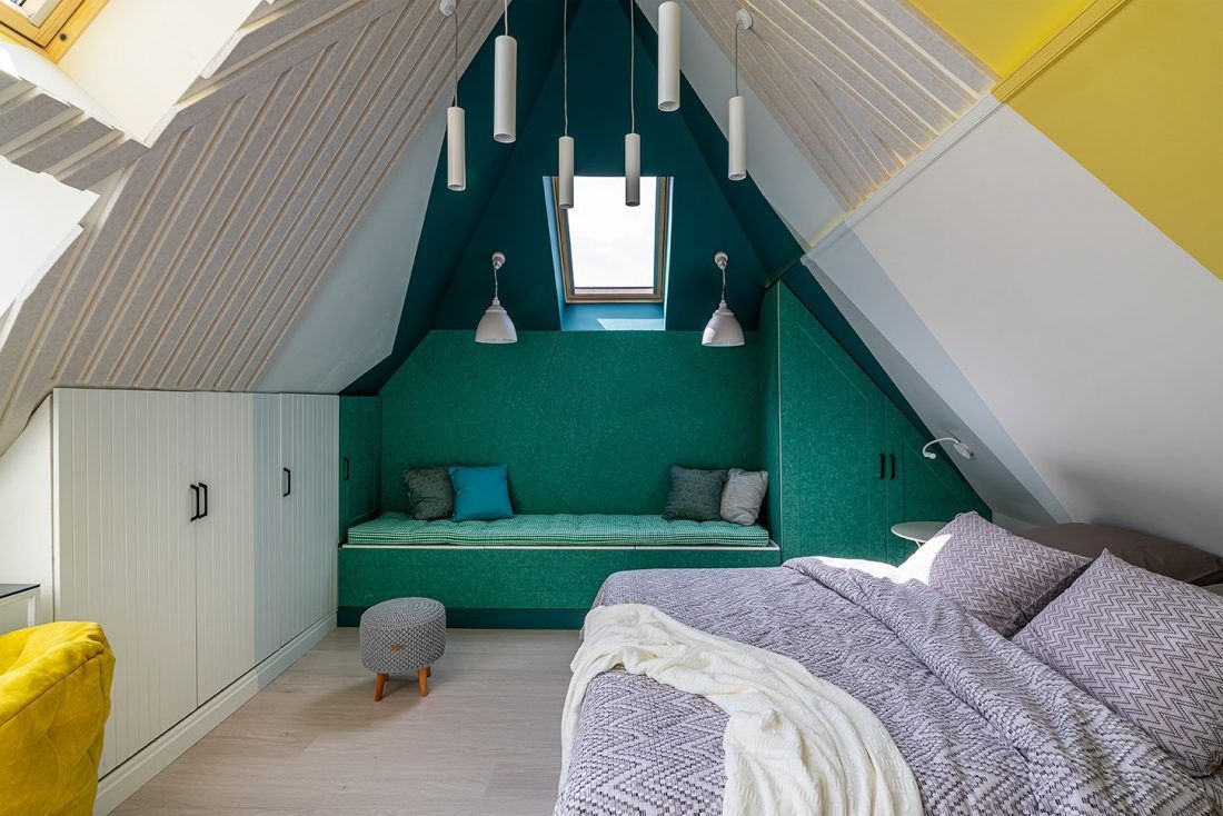 Интерьерная глубокоматовая краска для стен и потолка