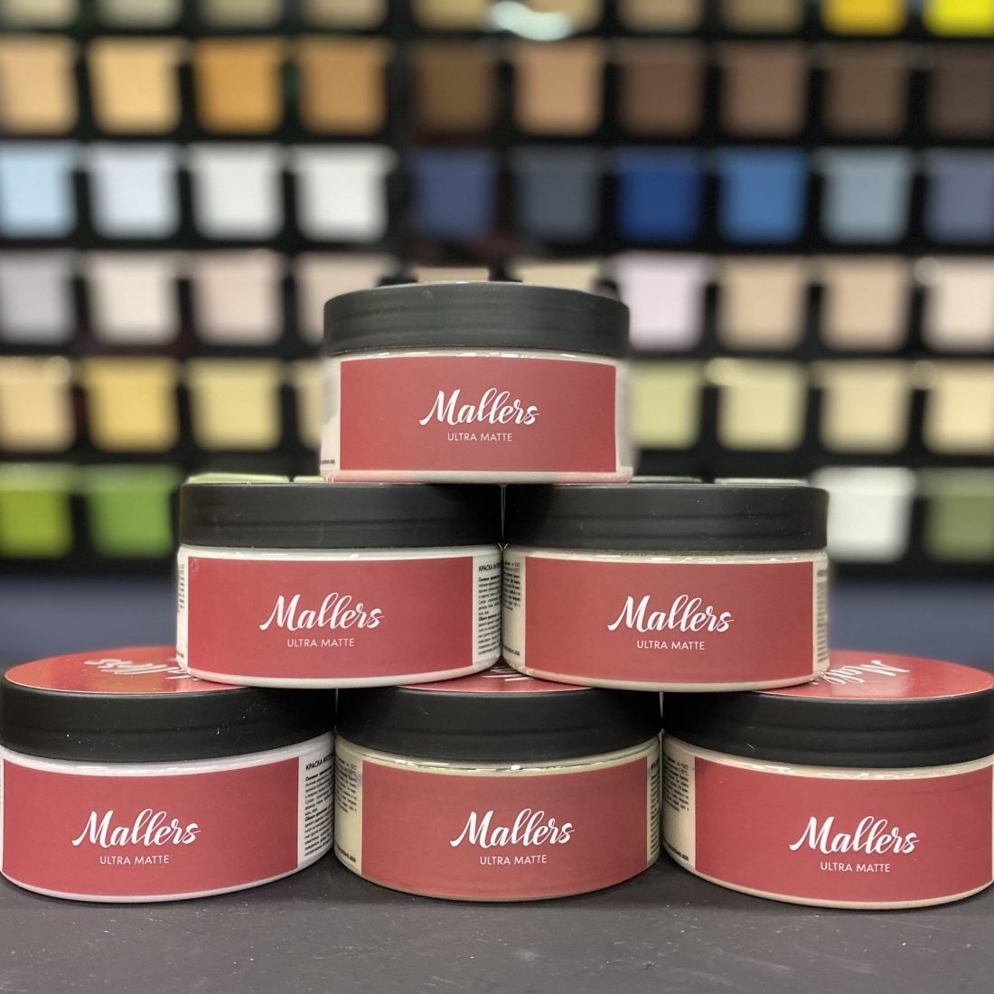 пробники краски Mallers