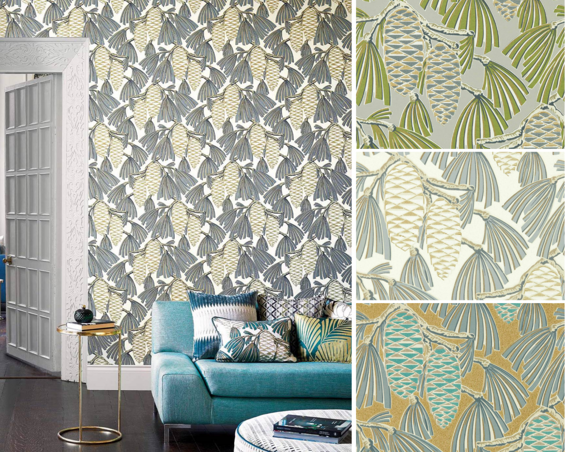 Коллекция обоев Salinas бренда Harlequin