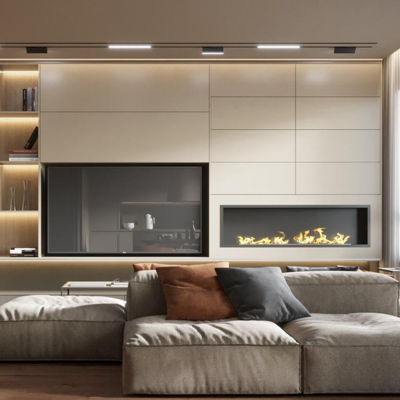 решение с диваном